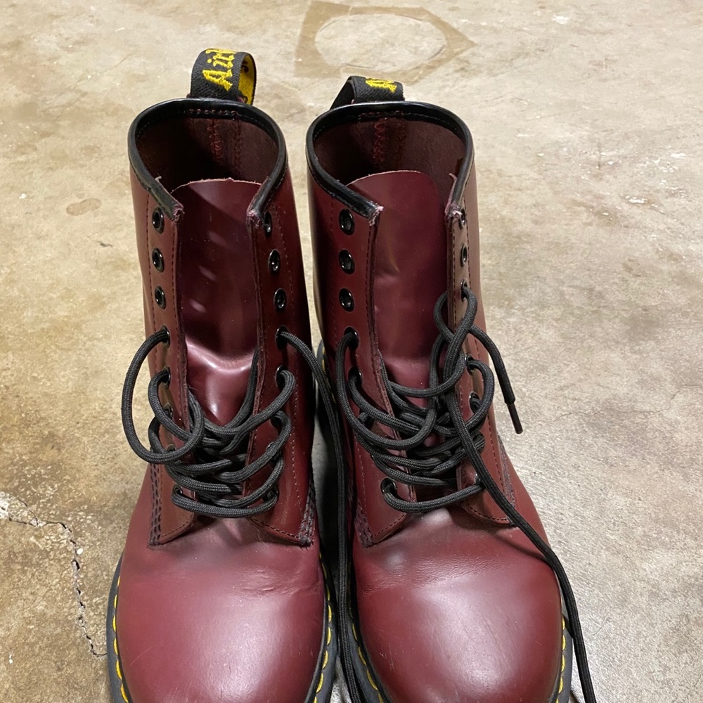 Red Dr. Martens